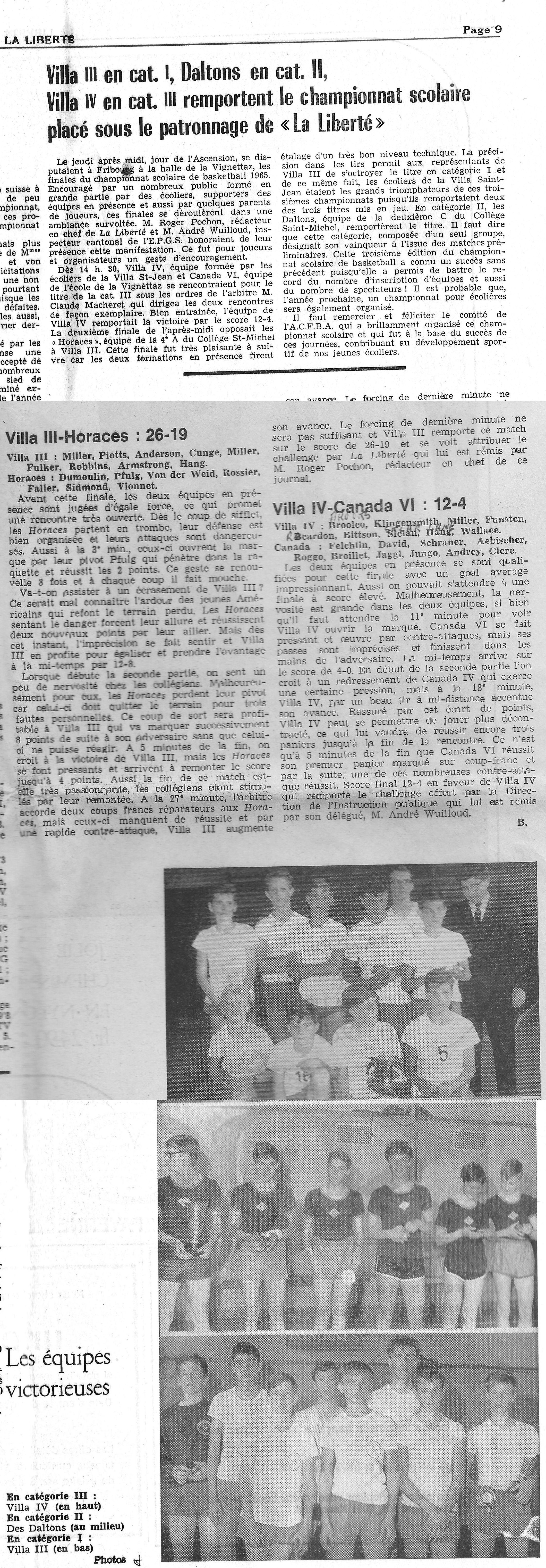  la liberte basketball news